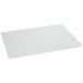 A white rectangular Vollrath Miramar stone resin template with a white border.