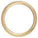 A round copper band with a gold frame.