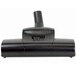 A black vacuum cleaner with a ProTeam black wand and black turbo brush.