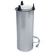 A Lakeside stainless steel dish dispenser with a white plate.