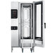 A Convotherm stainless steel electric combi oven with the door open.