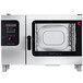 A silver Convotherm Maxx Pro full size electric combi oven with a stainless steel front and easyDial controls.