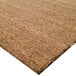 A Cactus Mat natural tan scraper mat with a cocoa brush surface.