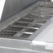 An Avantco stainless steel refrigeration pan divider bar.