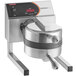 A Nemco SilverStone commercial waffle maker with removable grids.
