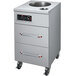 A large stainless steel Hatco drawer warmer with two drawers.