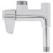A silver Equip by T&S add-on faucet for pre-rinse units.