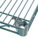 A Metroseal 3 wire shelf with a grey plastic handle.
