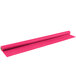 A roll of hot magenta pink plastic table cover.