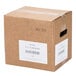 A white cardboard box of 4 Kikkoman Plum Sauce containers.