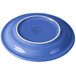 A Fiesta® Lapis china appetizer plate with a white rim.