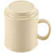 A white GET Squash Tritan mug with a handle.