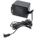 A black power adapter with a cord for a Cardinal Detecto PS30 digital portion scale.