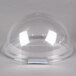 A clear plastic dome with a clear plastic cover.