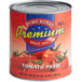 A #10 can of Diet Royal Premium Tomato Paste with a white label.