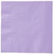 A Luscious Lavender purple napkin.
