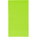 A Fresh Lime Green Creative Converting guest towel on a white background.
