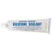 A white tube of FMP silicone sealant with blue text.