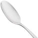 An Arcoroc stainless steel teaspoon with a silver handle.