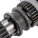 A close-up of an Avantco center axle gear on a white background.