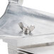 A silver metal Vollrath 663 Redco Pusher Head Assembly with a screw on top.