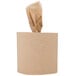 A roll of brown natural kraft center pull paper towel.