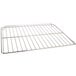 A metal FMP oven rack with a wire grid on a white background.