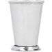 An American Metalcraft brushed stainless steel mint julep cup.
