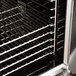 A metal rack for a Blodgett commercial convection oven.