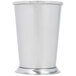An American Metalcraft stainless steel mint julep cup with a brushed finish.