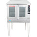 A Blodgett commercial convection oven with a glass door.