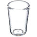 A clear Carlisle Tritan plastic juice glass.
