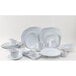 A group of Tuxton Capistrano bowls with a white background.