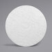 A white circular 3M super polishing floor pad