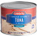 A Celebrity Chunk White Albacore Tuna can with a blue and red label.