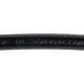 A black Backyard Pro gas connector hose with white text.