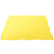 A yellow Intedge cloth napkin.
