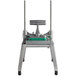 A Nemco Easy Chopper III table top machine with a green handle.