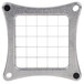 A metal frame with grids and holes for Nemco 1" Easy Chopper III Blade and Holder Dice Assembly.