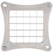 A stainless steel Nemco Easy Chopper III blade with a metal grid on it.