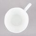 A white 10 Strawberry Street porcelain cappuccino cup with a handle.