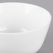 A 10 Strawberry Street bright white porcelain bowl with a white rim.