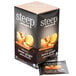 A box of Steep by Bigelow Organic Lemon Ginger tea bags on a counter.