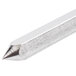 A Rational 3/8" square metal skewer with a sharp tip.