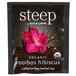 A black Steep by Bigelow package with a pink flower on it.