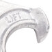 A Tablecraft 15E-Z Pail Opener, a silver metal tool with a hook and the word "lift" on it.