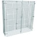 A Regency wire mesh security cage with two doors.