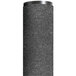 A cylindrical grey Notrax carpet entrance floor mat with a silver border.