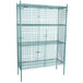 A Regency wire security cage with shelves.