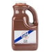 A jug of brown Crystal Steak Sauce with a handle.